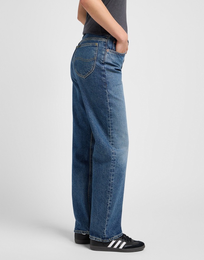 DAMSKIE SPODNIE LEE RIDER CLASSIC CLASSIC INDIGO 112341354