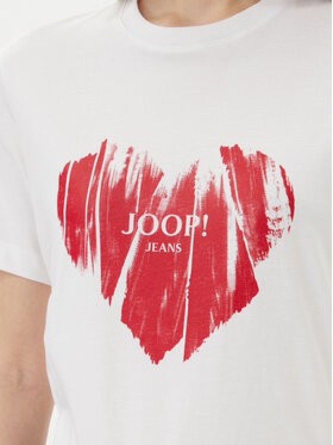 JOOP! Jeans T-Shirt Tessa 30046948 Biały Regular Fit