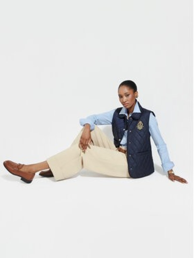 LAUREN RALPH LAUREN Bezrękawnik 297P10887001 Granatowy Regular Fit