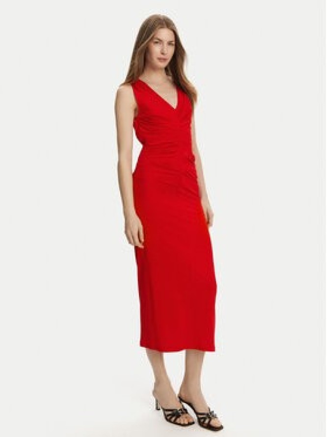 Marella Sukienka koktajlowa Harald 2513621022 Czerwony Slim Fit