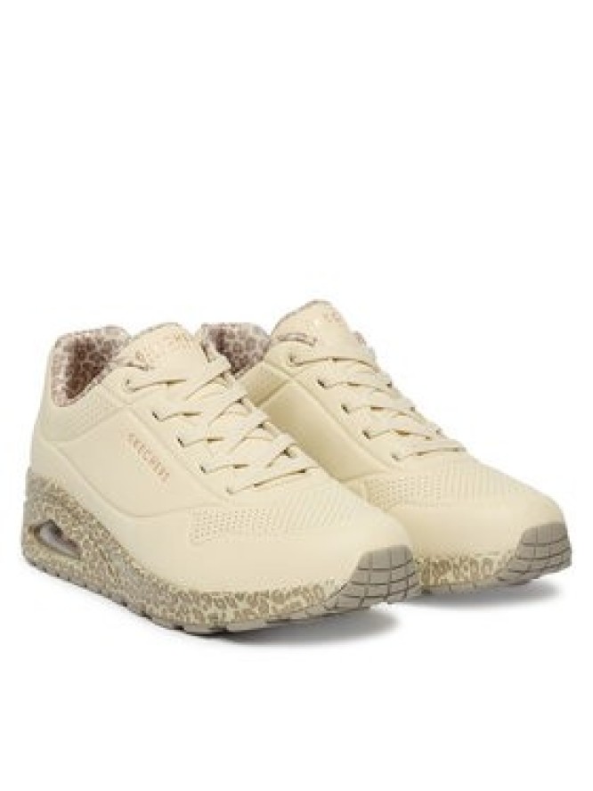 Skechers Sneakersy Uno - Safari Time 155412/WHLD Beżowy