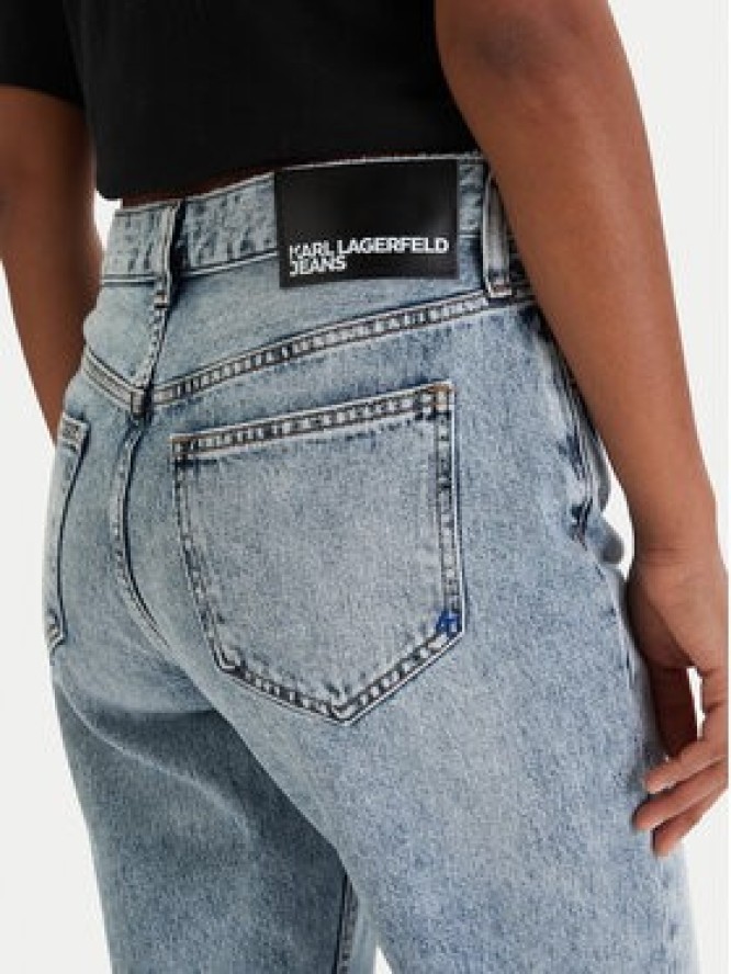Karl Lagerfeld Jeans Jeansy B1W10070 Niebieski Straight Fit