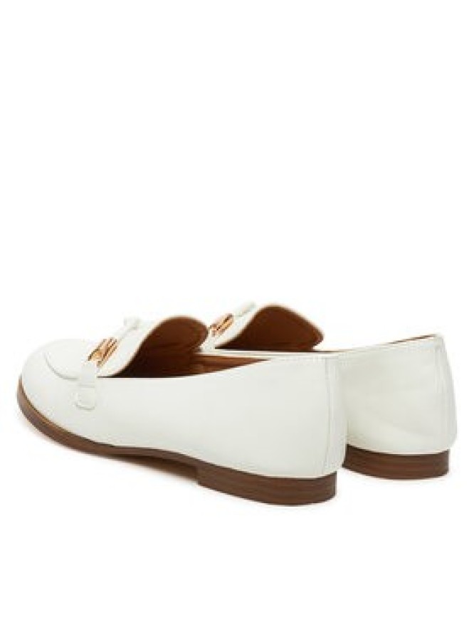 DeeZee Loafersy R8102 Biały