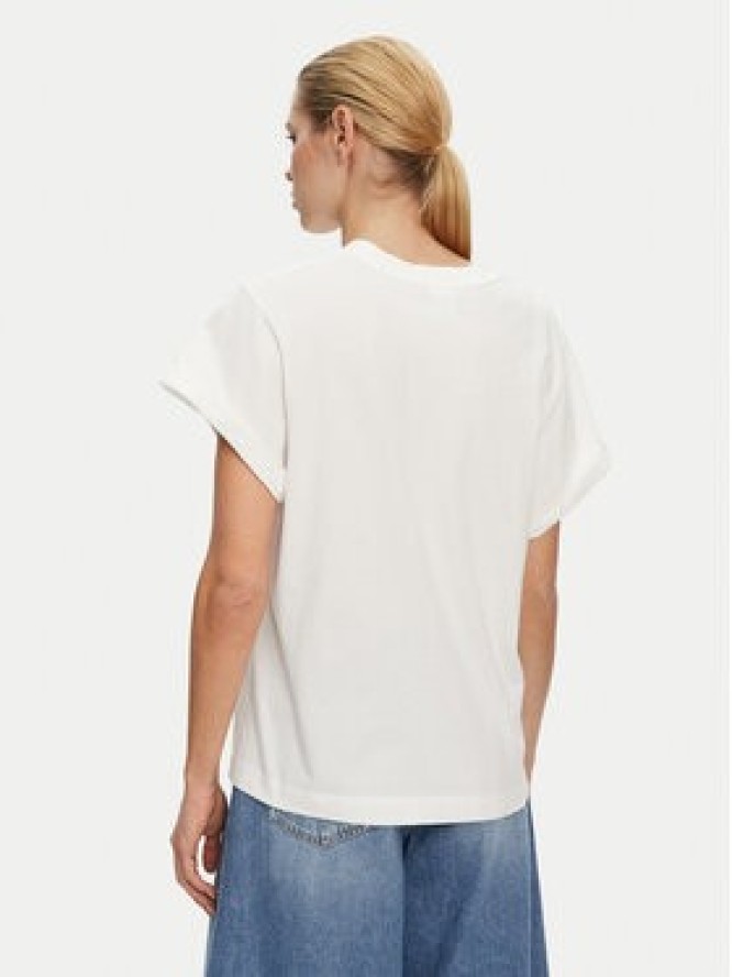 PINKO T-Shirt Torcetti 104605 A2D1 Biały Regular Fit