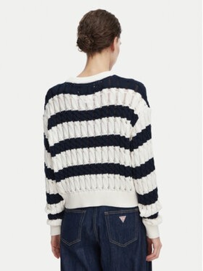 Tommy Jeans Sweter DW0DW22926 Granatowy Loose Fit
