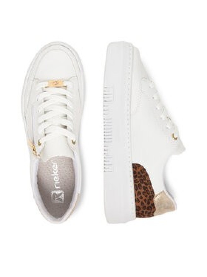 Rieker Sneakersy M1900-80 Biały