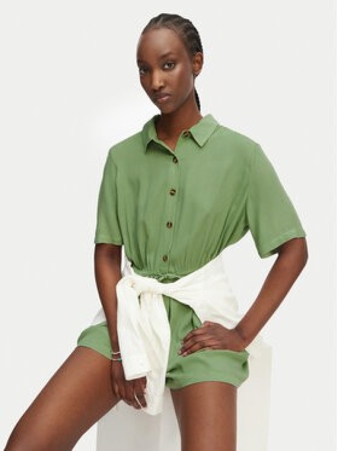 Roxy Kombinezon Real Tomorrow ERJWO03010 Zielony Regular Fit