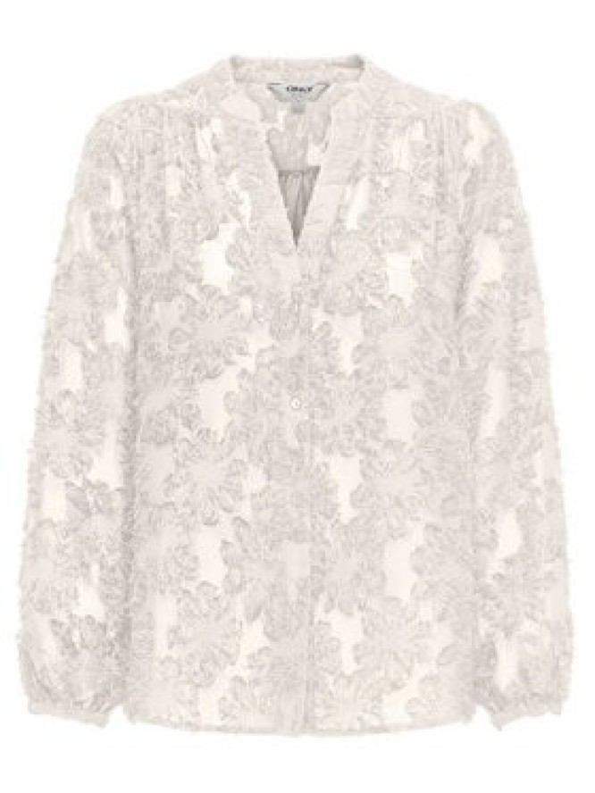 ONLY Bluzka Korsa 15360837 Beżowy Oversize