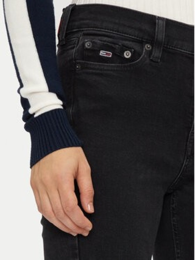 Tommy Jeans Jeansy Nora DW0DW19543 Czarny Skinny Fit