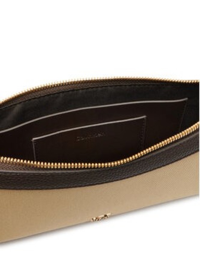 Calvin Klein Torebka Ck Canvas Convertible Pouch LV04F1126G Beżowy