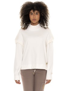 Bluza damska Leone 1947 Apparel Warm Touch z okrągłym dekoltem z dzianiny
