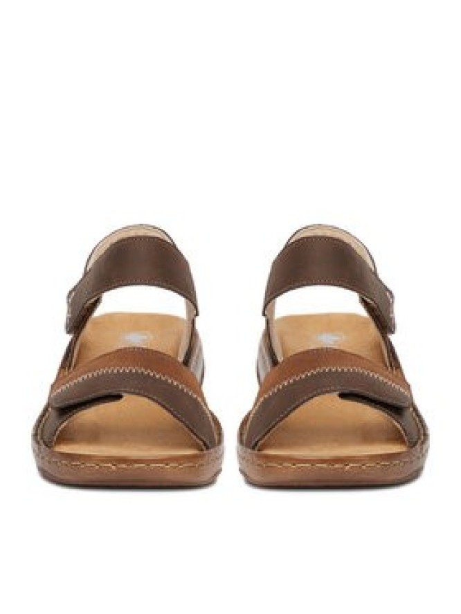 Rieker Sandały CEO-V2860-24 Brązowy