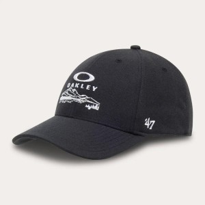 Czapka z daszkiem unisex Oakley 47 MVP czarna FOS902101-021