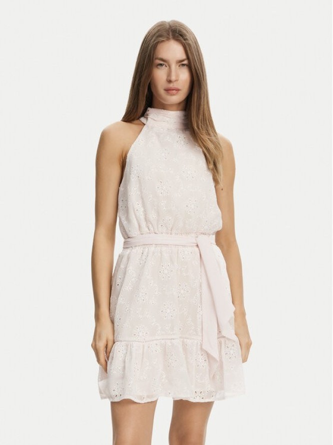Guess Sukienka letnia W5GK15 W0WA2 Różowy Regular Fit