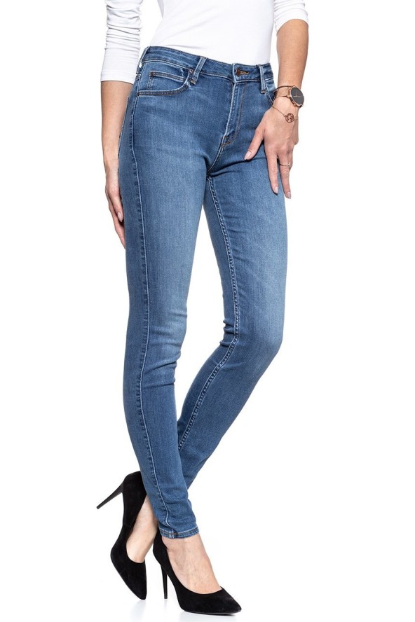 SPODNIE DAMSKIE LEE SCARLETT HIGH NINETY NINE L626HAZV 112114216