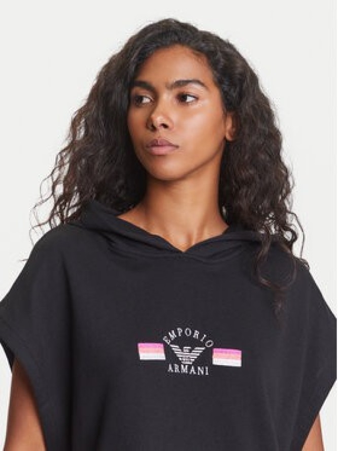 Emporio Armani Underwear Bluza EW000498 AF10882 UC001 Czarny Loose Fit