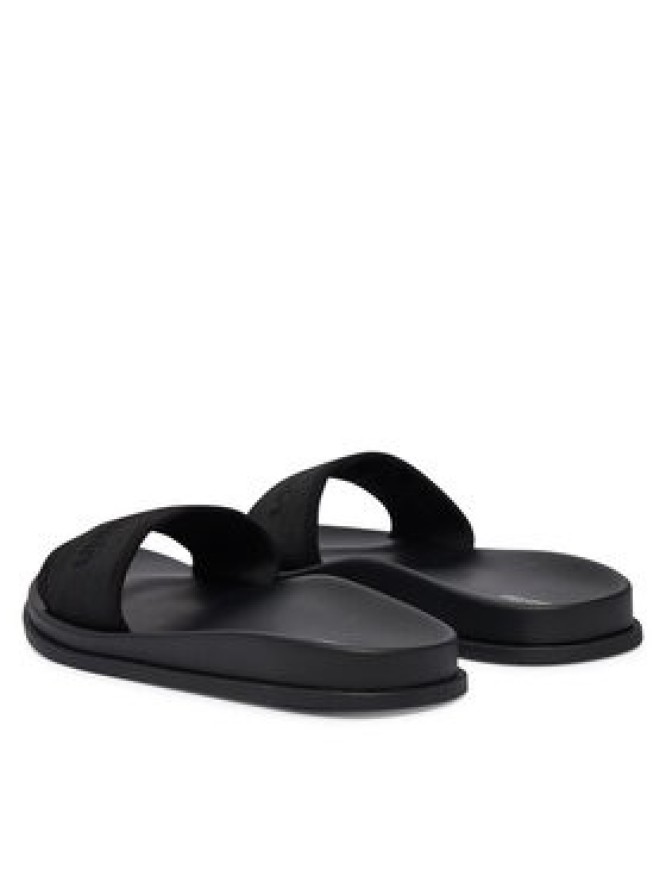 Calvin Klein Klapki City Sandal Mule Webbing HW0HW02887 Czarny