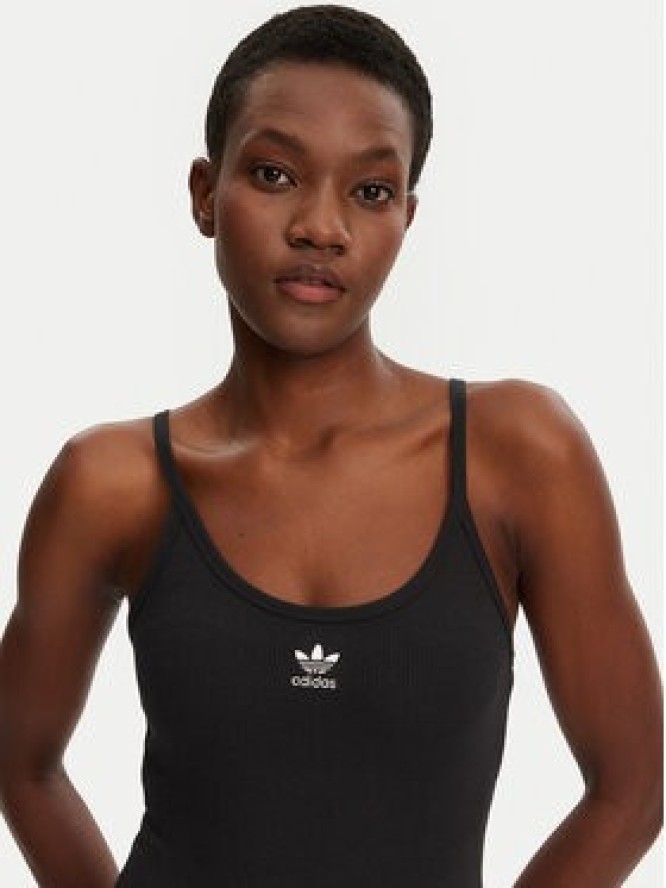 adidas Kombinezon Essentials JC6212 Czarny Slim Fit