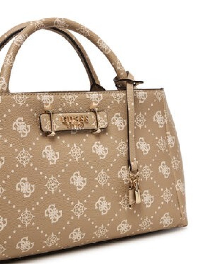 Guess Torebka Carrie Logo HWGP98 98060 Beżowy