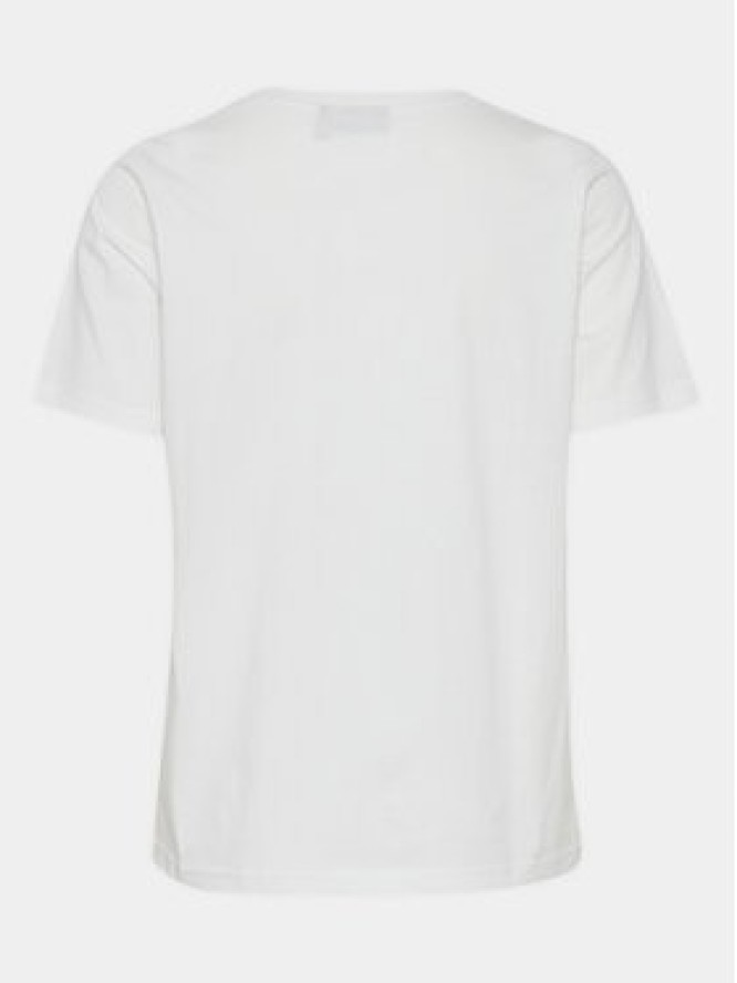 Fransa T-Shirt 20613424 Biały Regular Fit