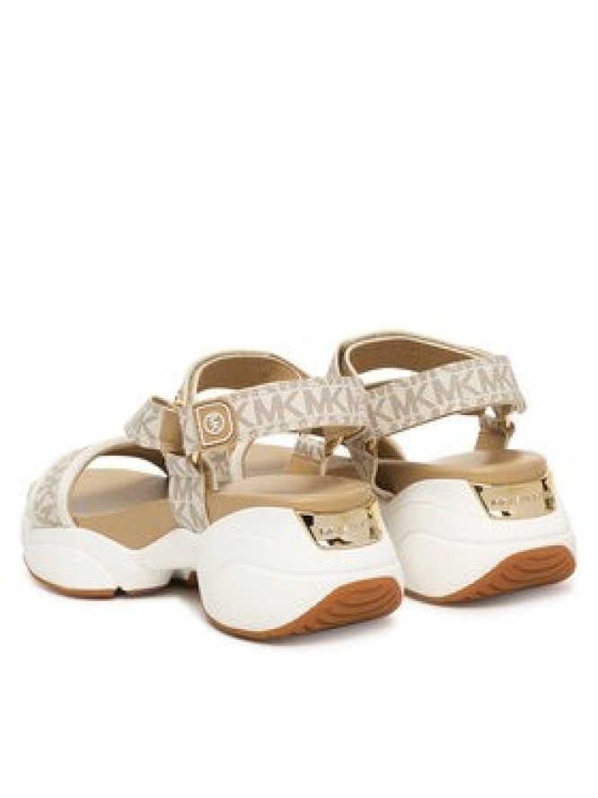 MICHAEL Michael Kors Sandały Bowie Sandal 43S6BWFA1B Kremowy