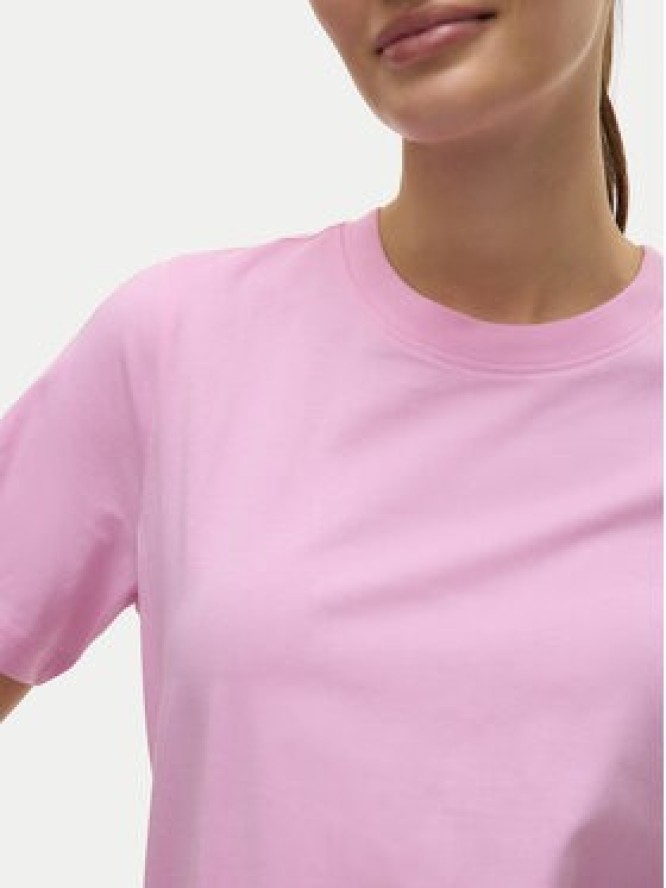 Vero Moda T-Shirt Paulina 10316991 Różowy Regular Fit