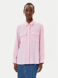 Marella Koszula Ordine 2513111151200 Różowy Regular Fit