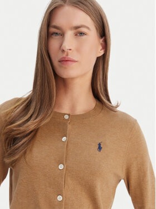 Polo Ralph Lauren Kardigan 211971871007 Beżowy Slim Fit