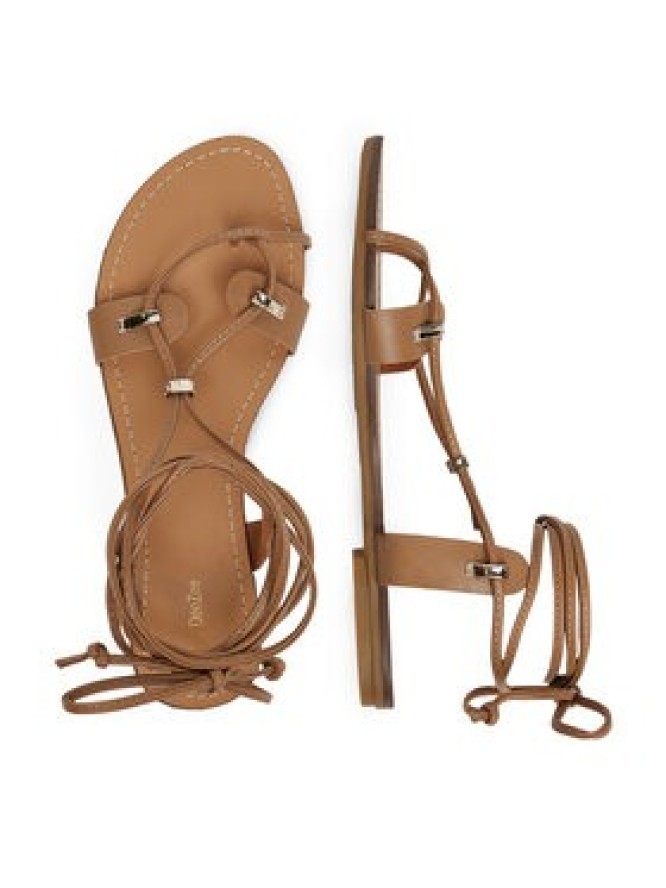 DeeZee Sandały F103-57 Brązowy