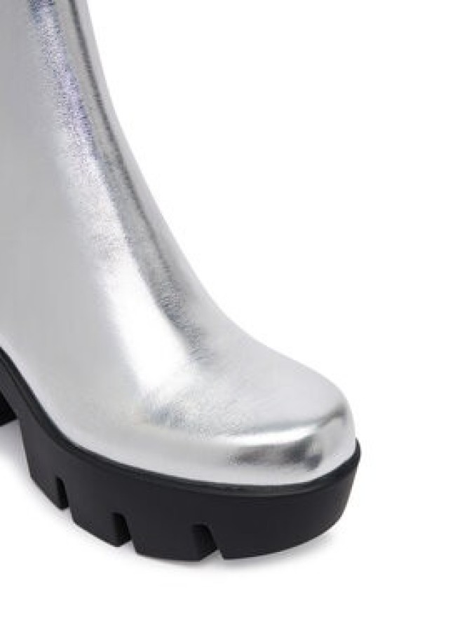 United Nude Botki Grip Chelsea Mid V 1103314116 Srebrny