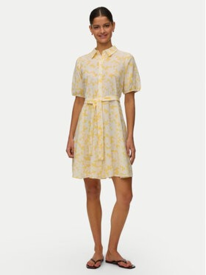 Vero Moda Sukienka codzienna Dicthe 10303728 Żółty jasny Regular Fit