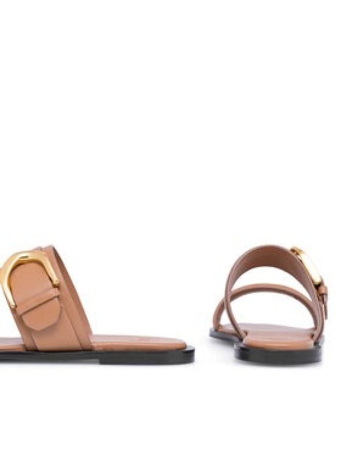 Gino Rossi Klapki ELZA-112686 Brązowy