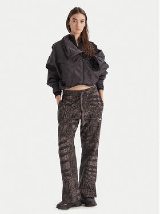 adidas by Stella McCartney Kurtka przejściowa Item Track Top Printed JV7035 Czarny Loose Fit