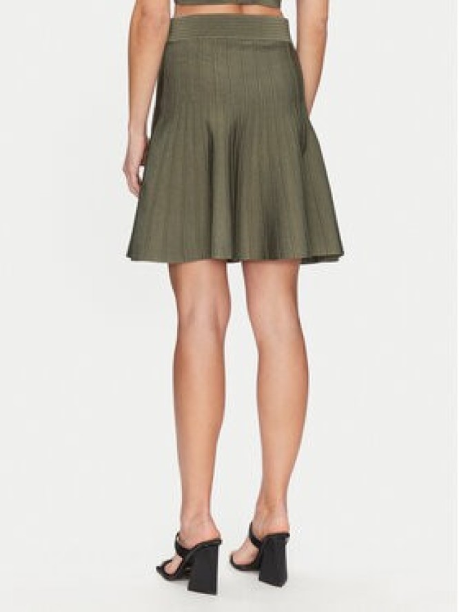Guess Spódnica mini W5GD0U Z2XY0 Zielony Regular Fit