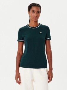 Lacoste T-Shirt TF5289 Zielony Slim Fit