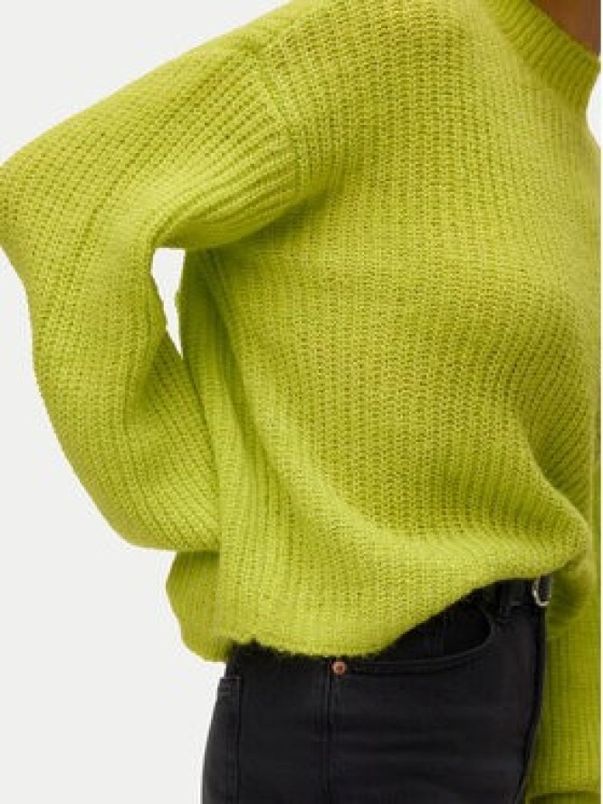 Vero Moda Sweter Ellie 10346753 Żółty Oversize