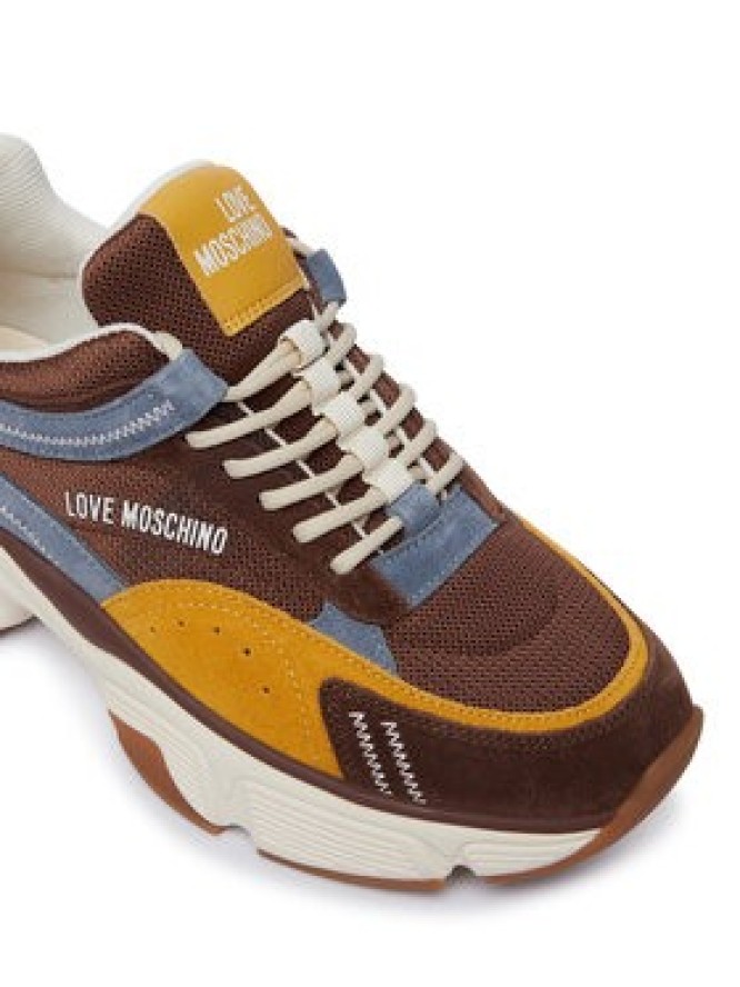 LOVE MOSCHINO Sneakersy JA15426G1PIQN30A Kolorowy