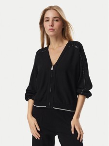 Liu Jo Sport Kardigan TF6192 MS63L Czarny Regular Fit