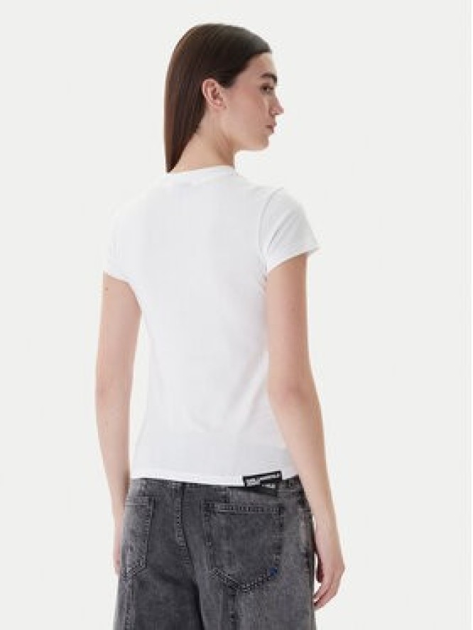 Karl Lagerfeld Jeans T-Shirt A1W17004 Biały Slim Fit