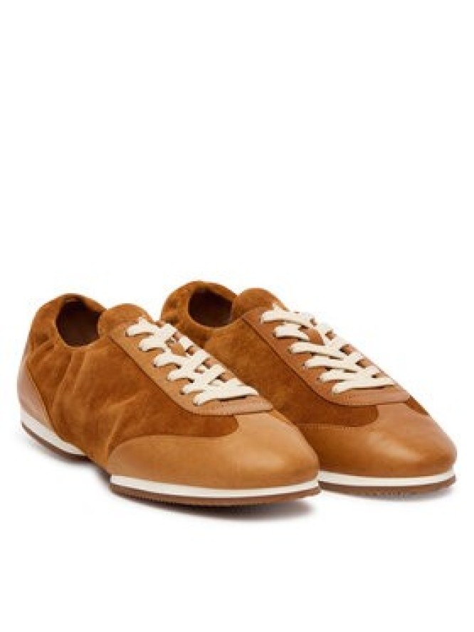 Polo Ralph Lauren Sneakersy Pony 804972893001 Brązowy