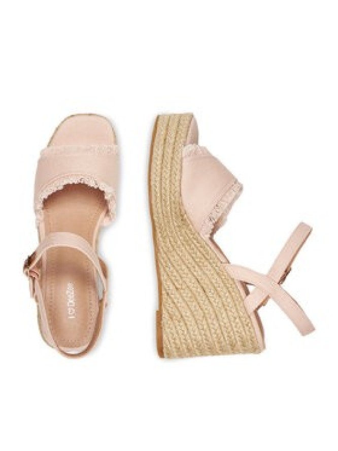 DeeZee Espadryle E0822-4A Różowy