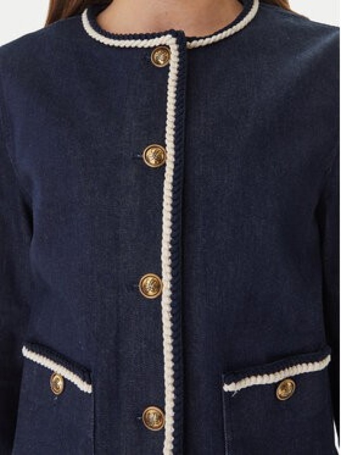 Luisa Spagnoli Marynarka Vario 542793 Granatowy Regular Fit