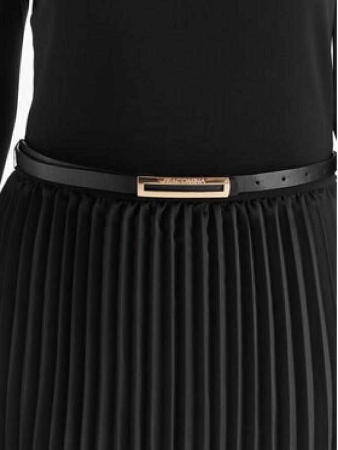 Fracomina Sukienka dzianinowa FS25WD2003W411F9 Czarny Slim Fit