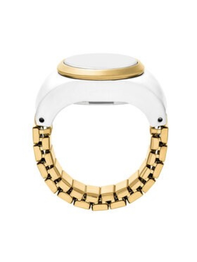 Fossil Zegarek Watch Ring ES5412 Biały