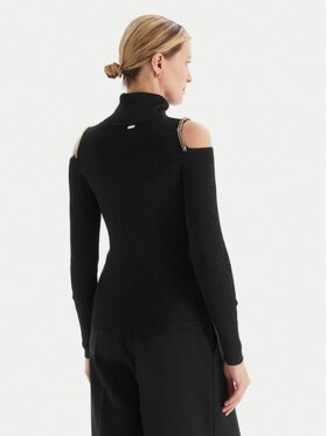 Fracomina Golf FS25WT7020K559Q7 Czarny Slim Fit