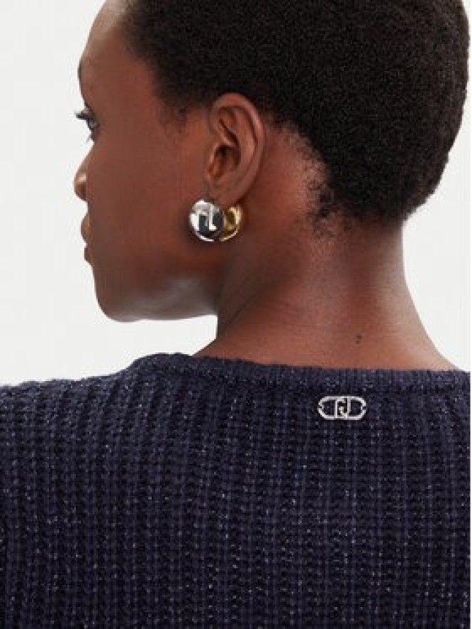 Liu Jo Kardigan MF5235 MA88A Granatowy Regular Fit