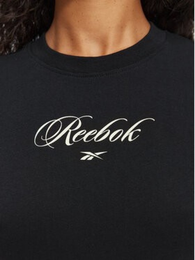 Reebok T-Shirt Anka RK25697CCW Czarny Regular Fit