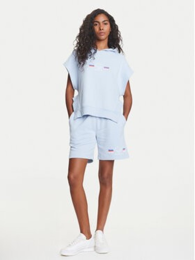 Emporio Armani Underwear Bluza EW000498 AF10882 U9273 Błękitny Loose Fit