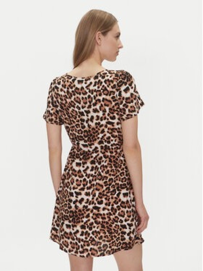 Vero Moda Sukienka codzienna Easy Joy 10307990 Brązowy Regular Fit