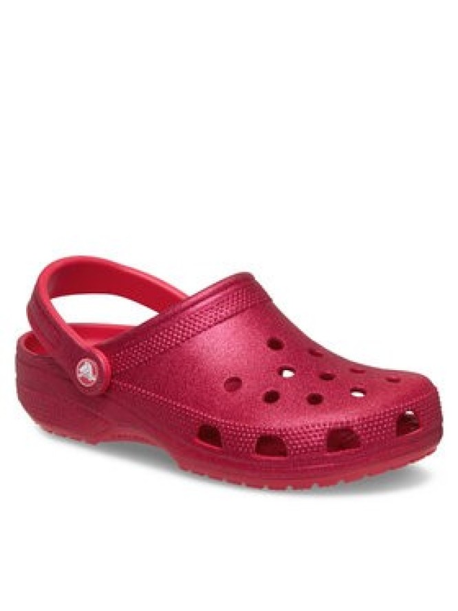 Crocs Klapki Classic Glitter Clog 205942 Różowy
